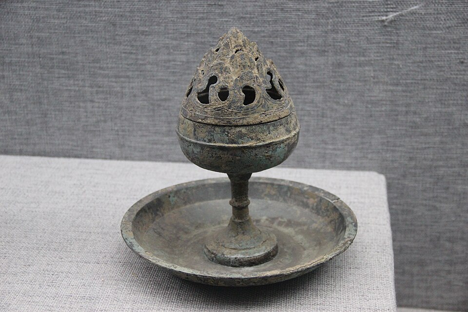 Brass Lotus Censer